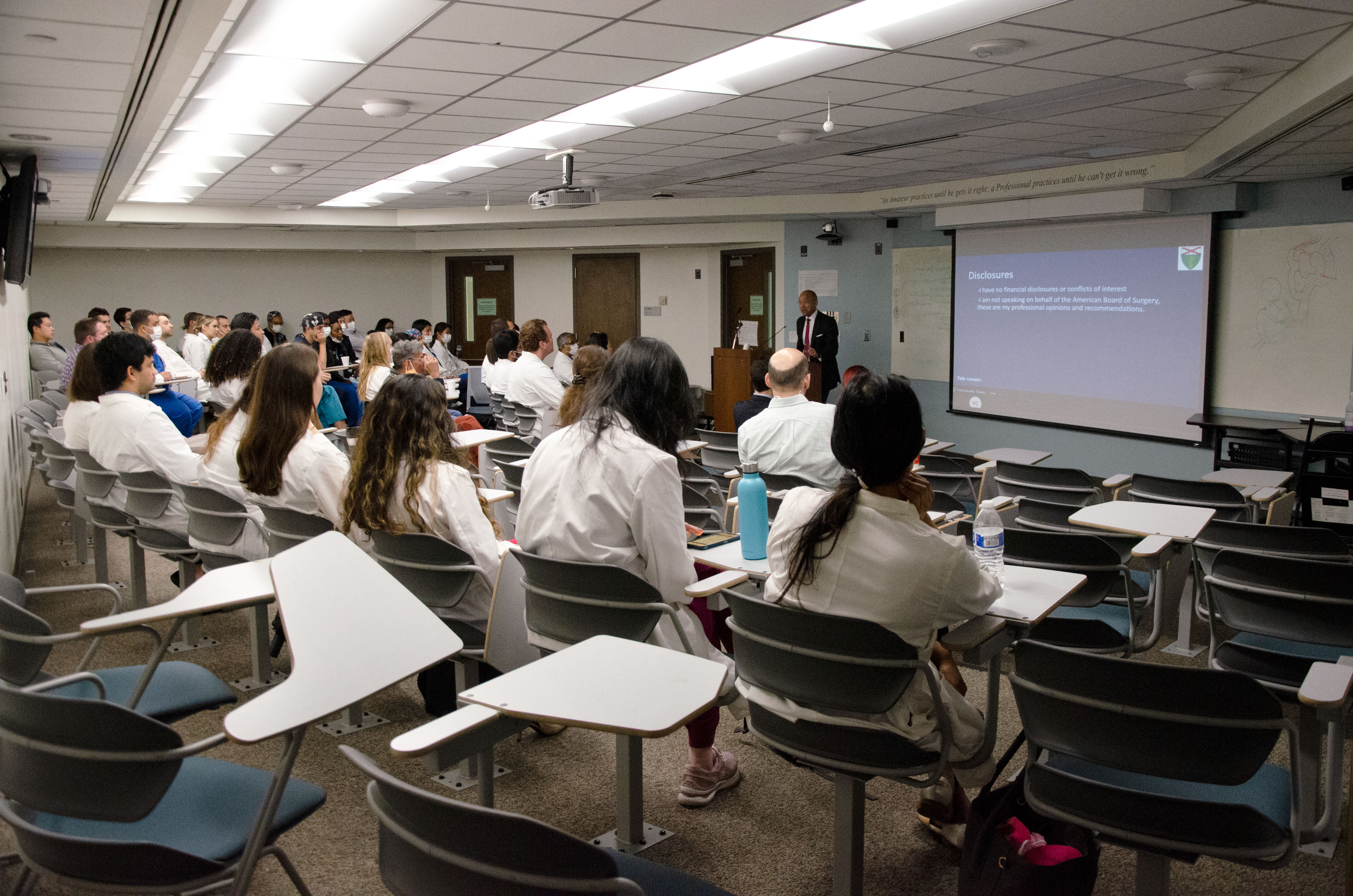 Dr. Butler visits the UTMB Department of Surgery