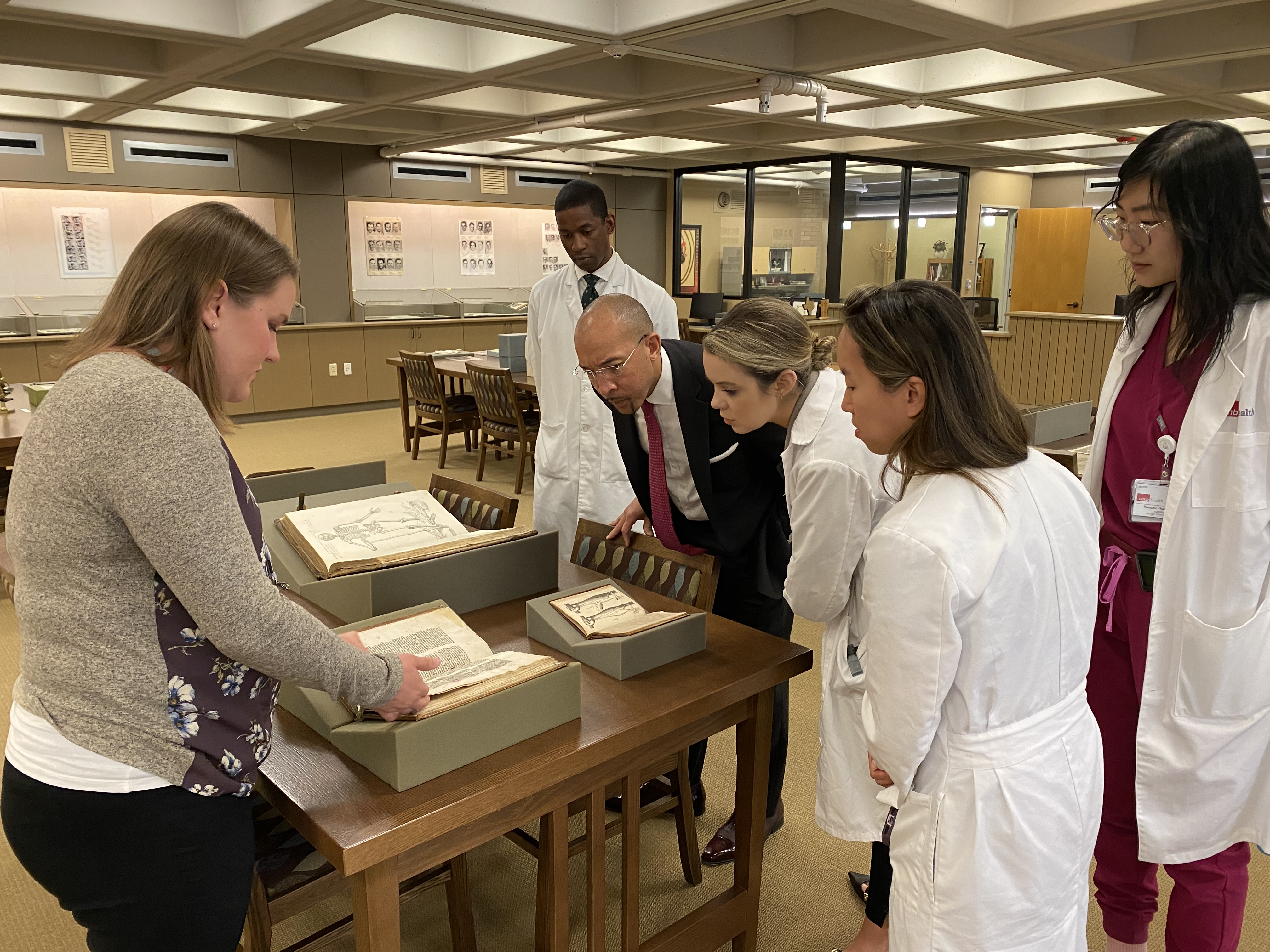 Dr. Butler visits the UTMB Department of Surgery