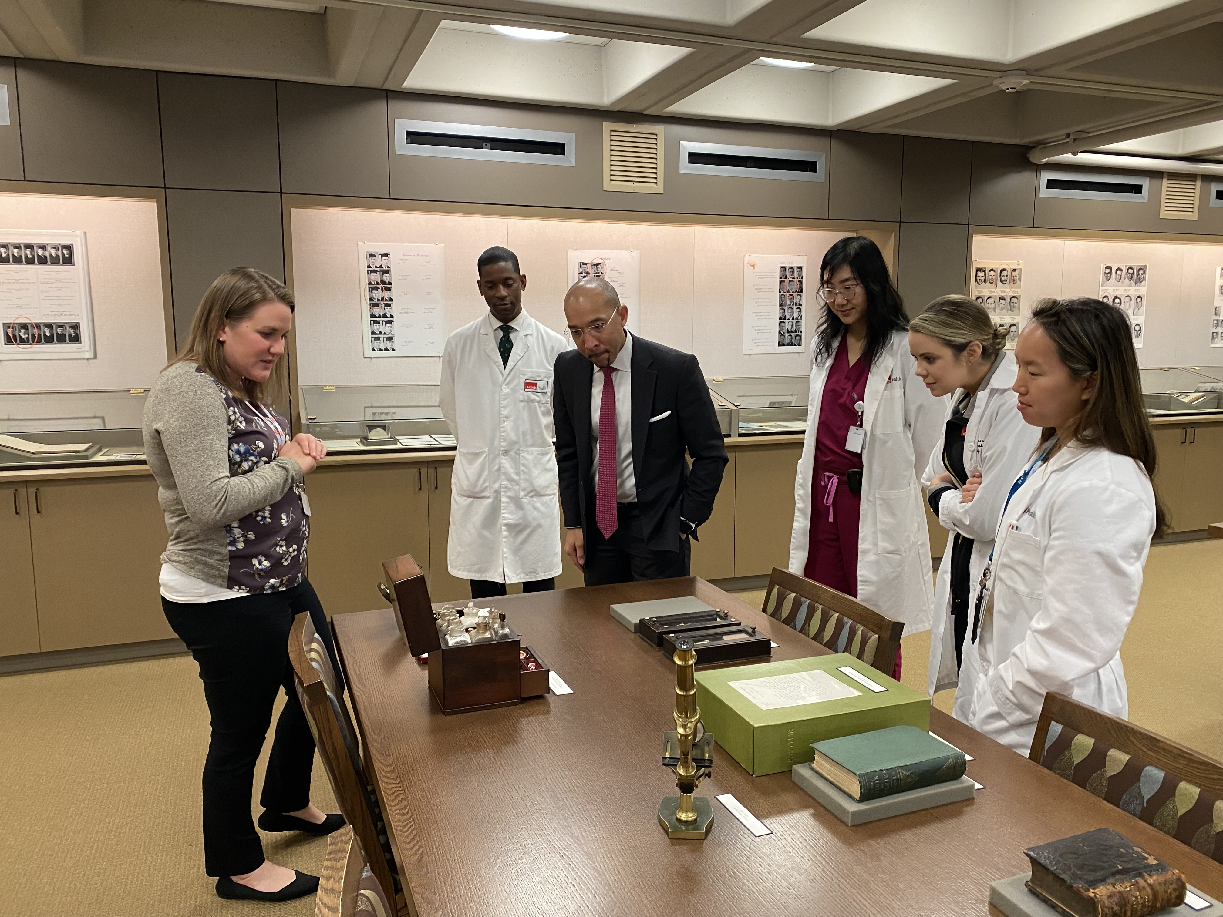 Dr. Butler visits the UTMB Department of Surgery