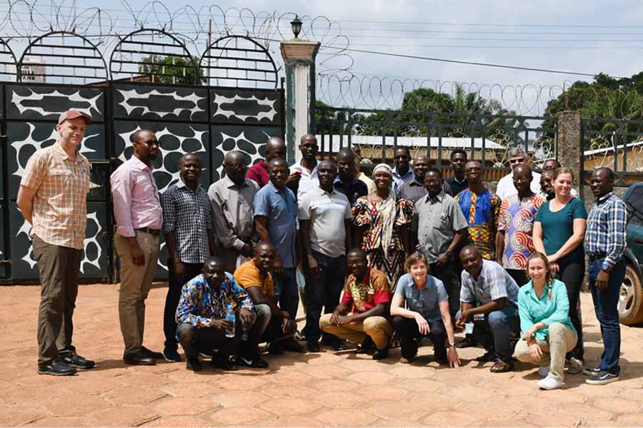West African Center for Emerging Infectious Diseases team picture