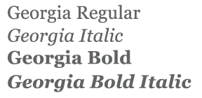 Georgia Georgia